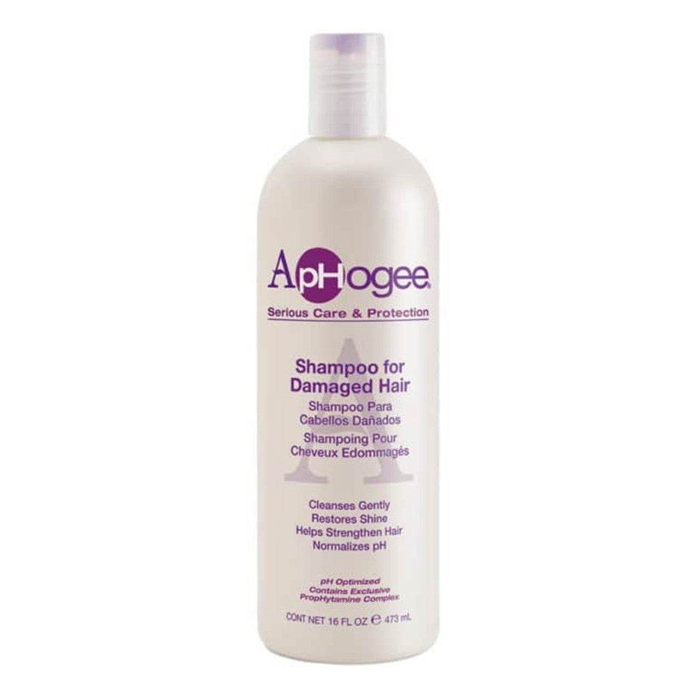Aphogee Shampoo For Damaged Hair pH Optimized, 16 Oz